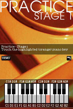 NDS Piano Screenshot