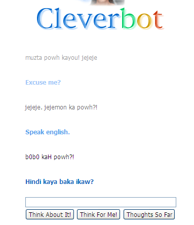 Cleverbot Conversation