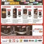 Kingcom TVGo TV Phones In SM City Lipa