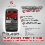 Cherry Mobile Trident Q300 Triple SIM Phone
